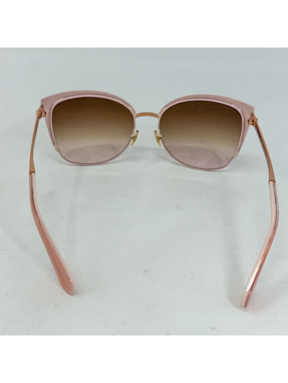 Kate Spade Gradient Sunglasses Genice/S 0RRD WI Pink/Rose Gold Cat Eye 57 mm